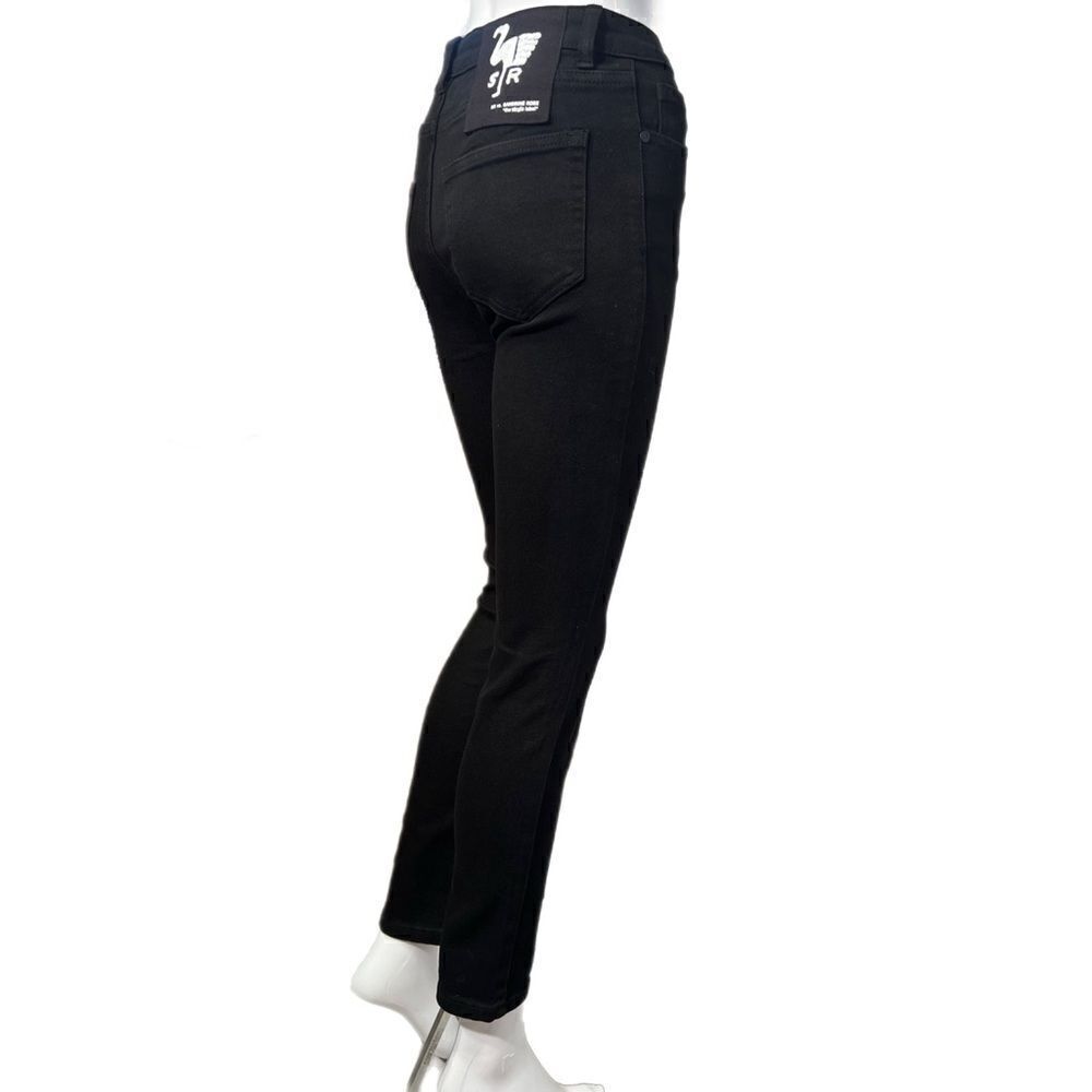 NWT FP X Sandrine Rose Black Mid-Rise Skinny Jeans (26)